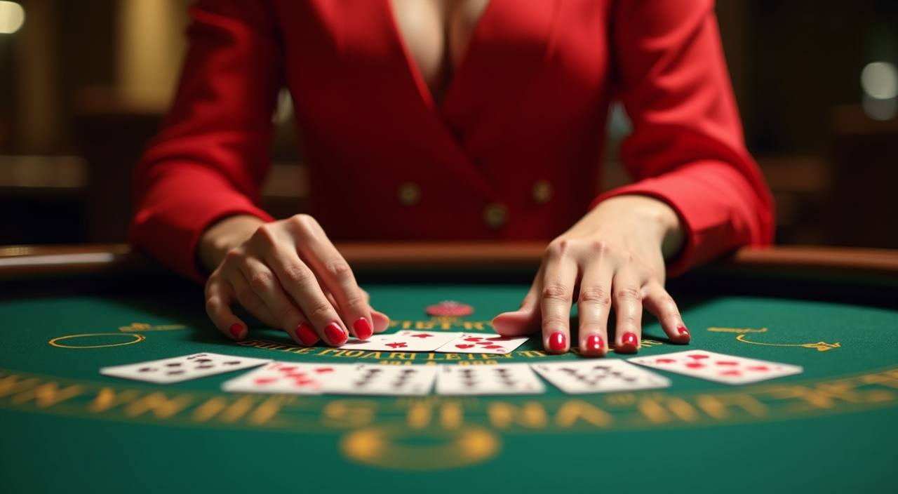 Baccarat Green Table